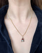 ANTIQUE GEMSET BUG PENDANT