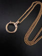 VICTORIAN 18CT GOLD CHUNKY SPRING BOLT