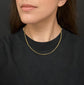 GEORGIAN 15CT GOLD STUDDED BELCHER CHAIN