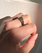 VICTORIAN ELEPHANT HAIR & GOLD MULTI BAND RING