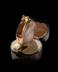 ANTIQUE LARGE 15CT GOLD & CRYSTAL LOCKET