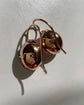 GEORGIAN PINK PASTE EARRINGS