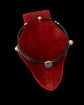 ANTIQUE SCARAB & ELEPHANT HAIR BANGLE