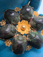 VICTORIAN SCARAB BEETLE & 15CT GOLD PENDANT