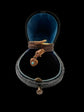 VICTORIAN WOVEN HAIR SNAKE RING