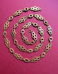 EARLY 19TH CENTURY FRENCH FANCY 18CT GOLD CHAIN