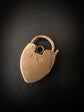 VICTORIAN 15CT GOLD HEART PADLOCK CLASP/PENDANT