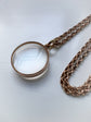 CHUNKY VICTORIAN CRYSTAL & 18CT GOLD LOCKET