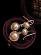 GEORGIAN DOUBLE PASTE DROP EARRINGS