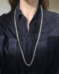 VINTAGE CHUNKY SILVER ROPE TWIST CHAIN