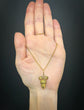 VICTORIAN 18CT GOLD ACORN PENDANT