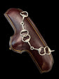SILVER HORSE SNAFFLE BIT BRACELET