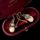 VICTORIAN STAG TOOTH EARRINGS