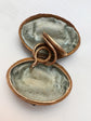 GEORGIAN REGENCY SNAKE FOB PENDANT