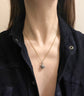 19TH CENTURY DIAMOND & SAPPHIRE ORB PENDANT