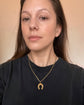 LARGE VICTORIAN RUBY & DIAMOND HORSESHOE PENDANT