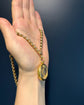 A SUPERB ANTIQUE 18CT GOLD COMPASS PENDANT