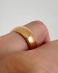 EDWARDIAN HEAVY 18CT GOLD BAND RING