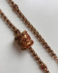 19TH CENTURY 18CT GOLD SLIDER PENDANT