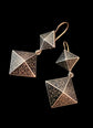19TH CENTURY NIELLO EARRINGS