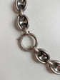 ANTIQUE SILVER MARINER LINK CHAIN