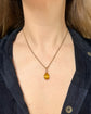 GEORGIAN PASTE DROP PENDANT
