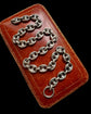 ANTIQUE SILVER MARINER LINK CHAIN