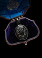 VICTORIAN WHITBY JET STAR PENDANT