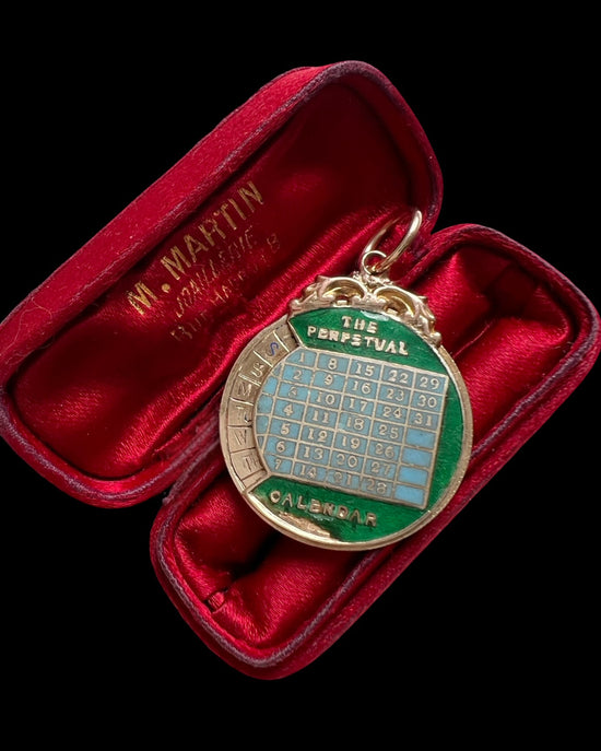 ANTIQUE PERPETUAL CALENDAR PENDANT