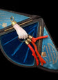 19TH CENTURY CORAL HAND WITH AMULETS