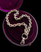 ANTIQUE CHUNKY SILVER CABLE LINK CHAIN