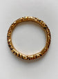 GEORGIAN 15CT GOLD LARGE SPLIT RING