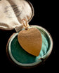 LARGE ANTIQUE 15CT GOLD HEART LOCKET