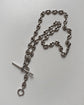 20TH CENTURY SILVER MARINER LINK ALBERT CHAIN