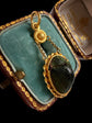 VICTORIAN SCARAB BEETLE PENDANT