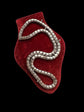 VICTORIAN SILVER SNAKE LINK CHAIN