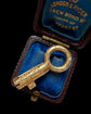 VICTORIAN 15CT GOLD BRAMAH KEY PENDANT
