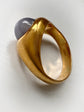 STUNNING CABOCHON STAR SAPPHIRE RING