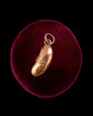 ANTIQUE 9CT GOLD MINI LUCKY BEAN PENDANT
