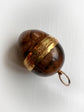 18TH CENTURY EGYPTIAN JASPER & AGATE EGG PENDANT