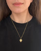 VINTAGE ZODIAC ‘PISCES’ DOUBLE FISH HEART PENDANT
