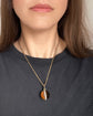 VICTORIAN BANDED AGATE SPHERE LOCKET