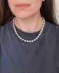 VICTORIAN LARGE SCALE SILVER BEAD NECKLACE