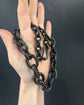 VICTORIAN SUPERSIZED VULCANITE BELCHER CHAIN