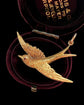 VICTORIAN 15CT GOLD SWALLOW PENDANT