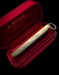VICTORIAN 15CT GOLD & DIAMOND INGOT PENDANT