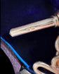 ANTIQUE 18CT GOLD CHUNKY T-BAR & EXTENDER
