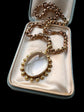 VICTORIAN ROCK CRYSTAL PENDANT WITH BALL FINIAL FRAME