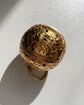ANTIQUE 15CT GOLD POMANDER ORB PENDANT