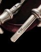 ANTIQUE SILVER CURB CHAIN WITH SLIDING T-BAR